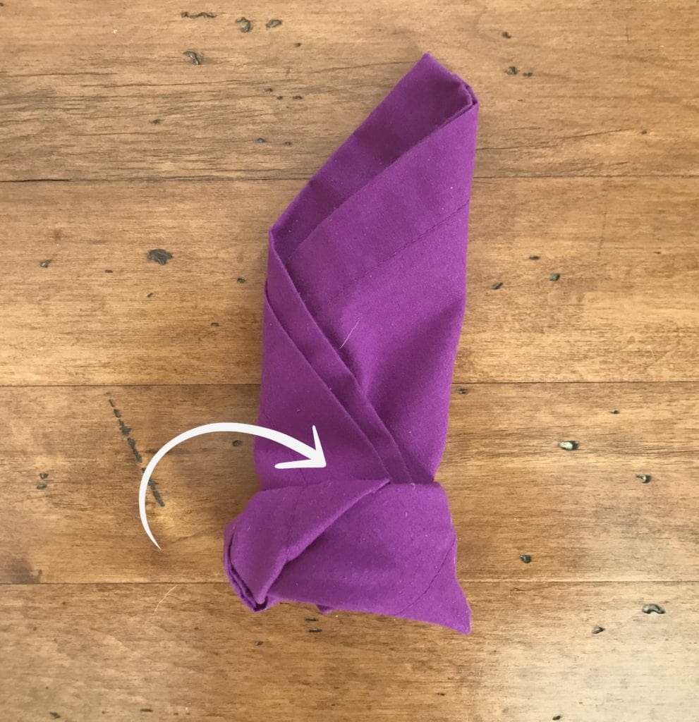 rosebud napkin - myfrenchtwist.com