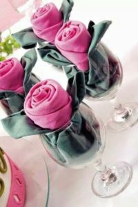 rosebud napkin - myfrenchtwist.com