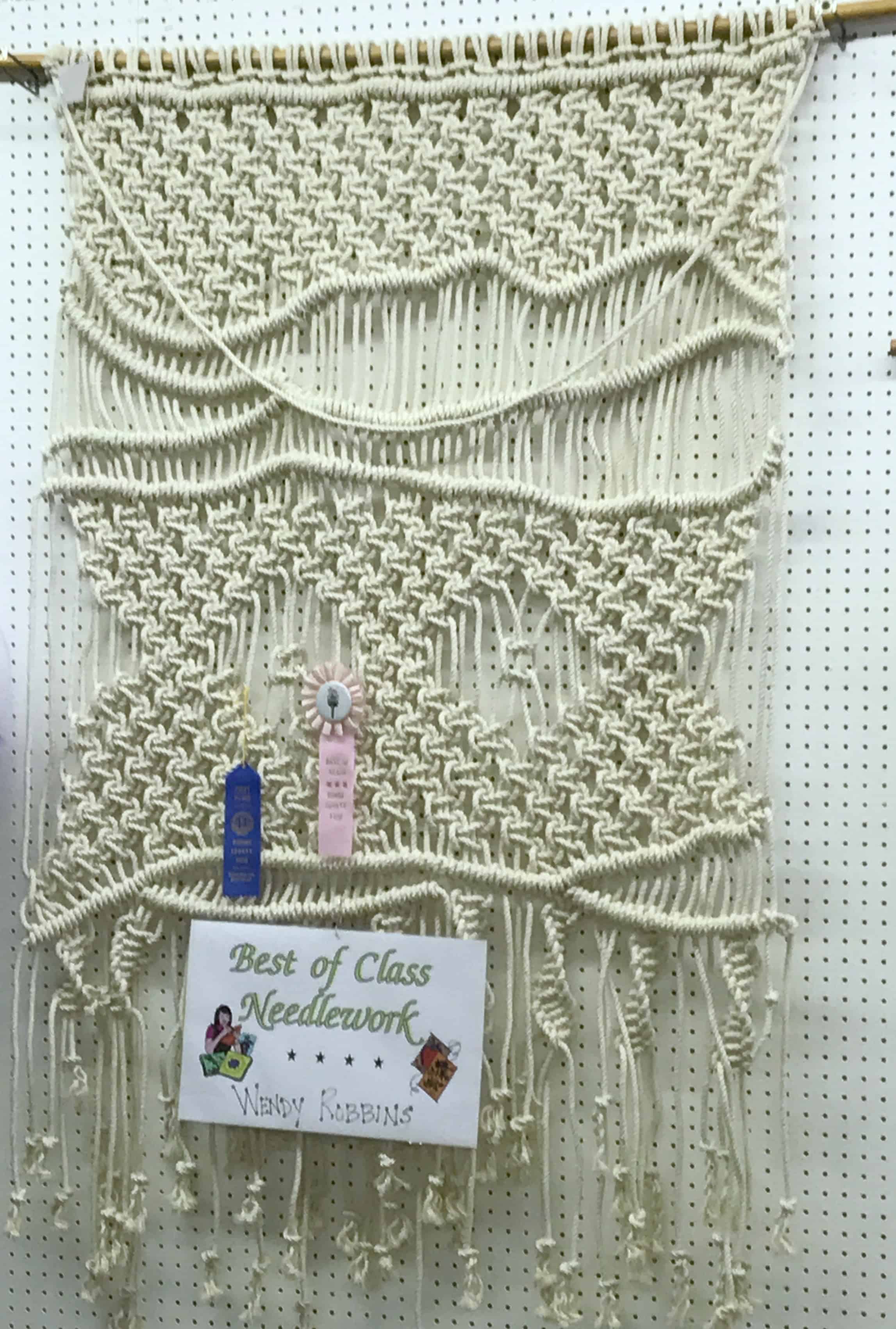 large macrame wall hanging - myfrenchtwist.com