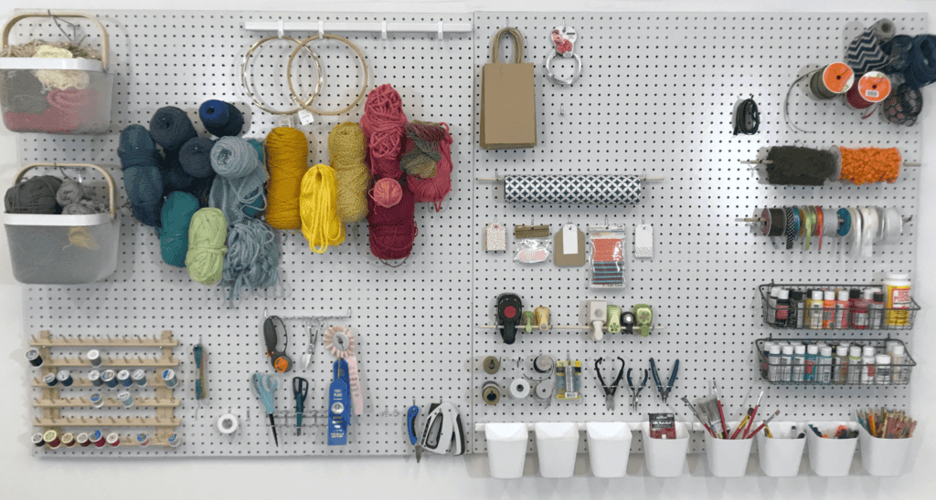 woman's guide to building a pegboard - myfrenchtwist.com