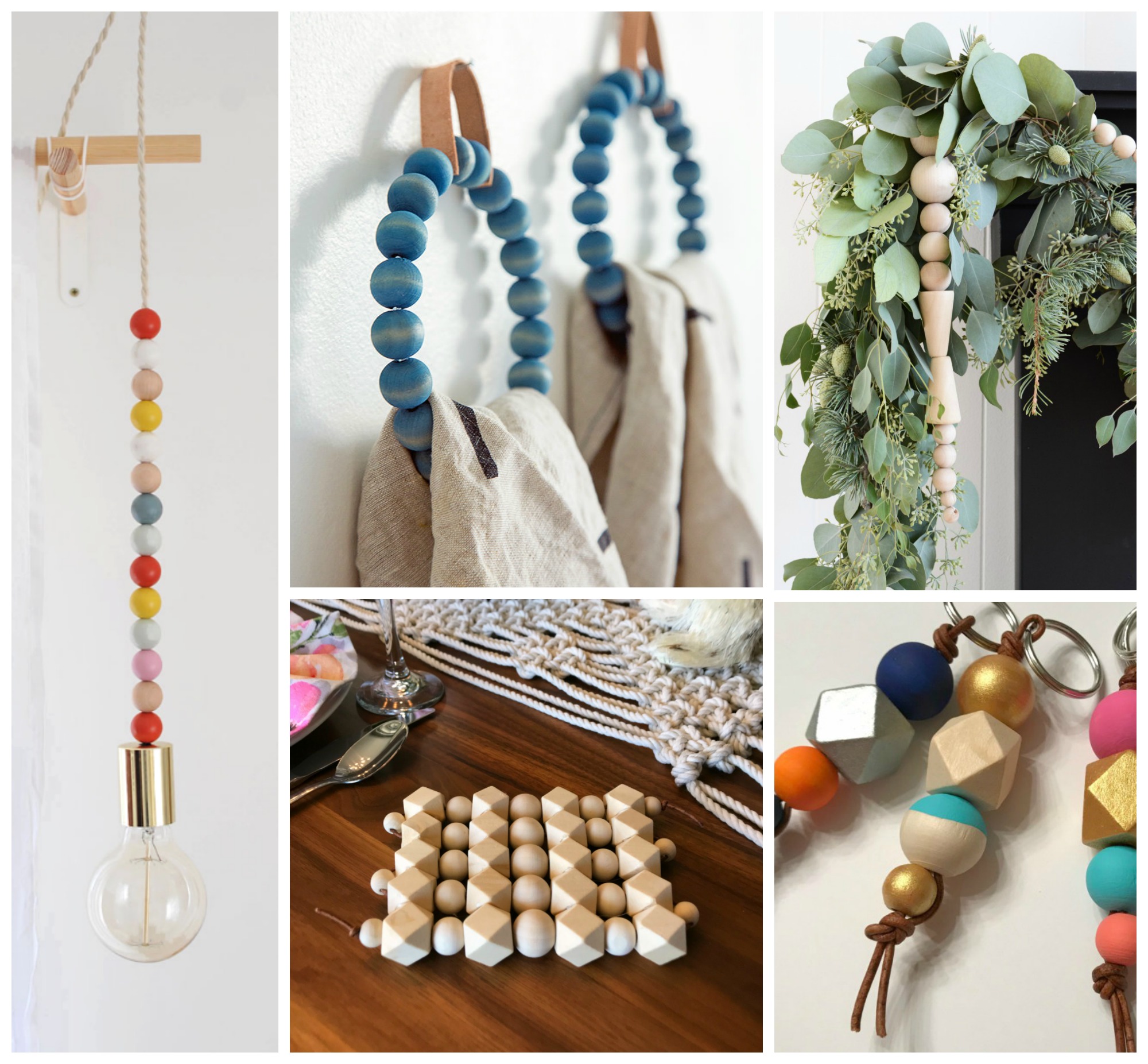 modern & hip wooden bead projects - My French Twist