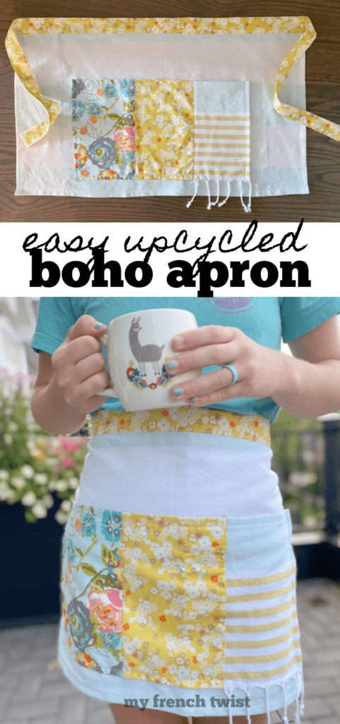 #easyBohoHalfApron