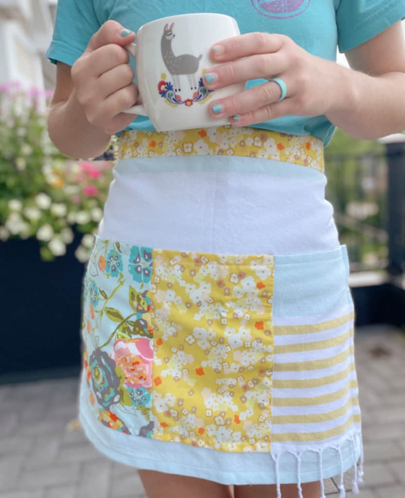 #easyBohoHalfApron