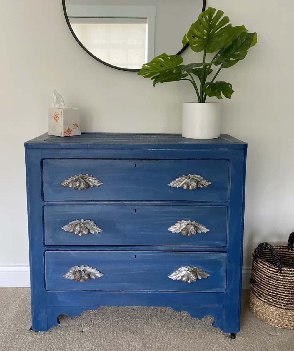 antique dresser chalk paint makeover - My French Twist