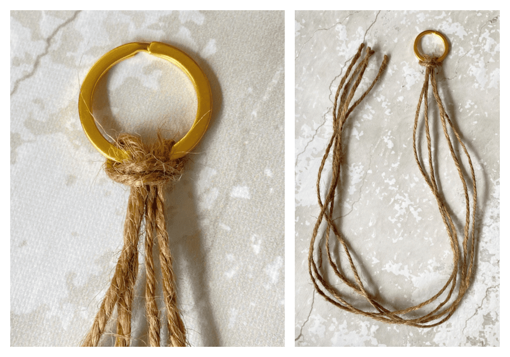 diy tassel keychains - My French Twist