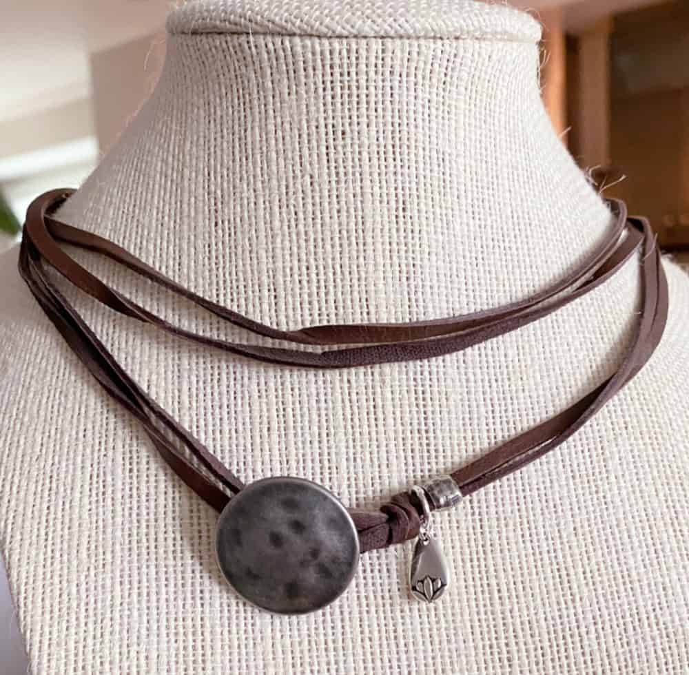 Wrap necklace on sale