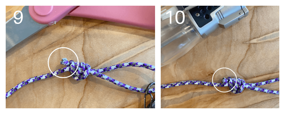 Cord Knotting Tip: How to Prevent Frayed Ends