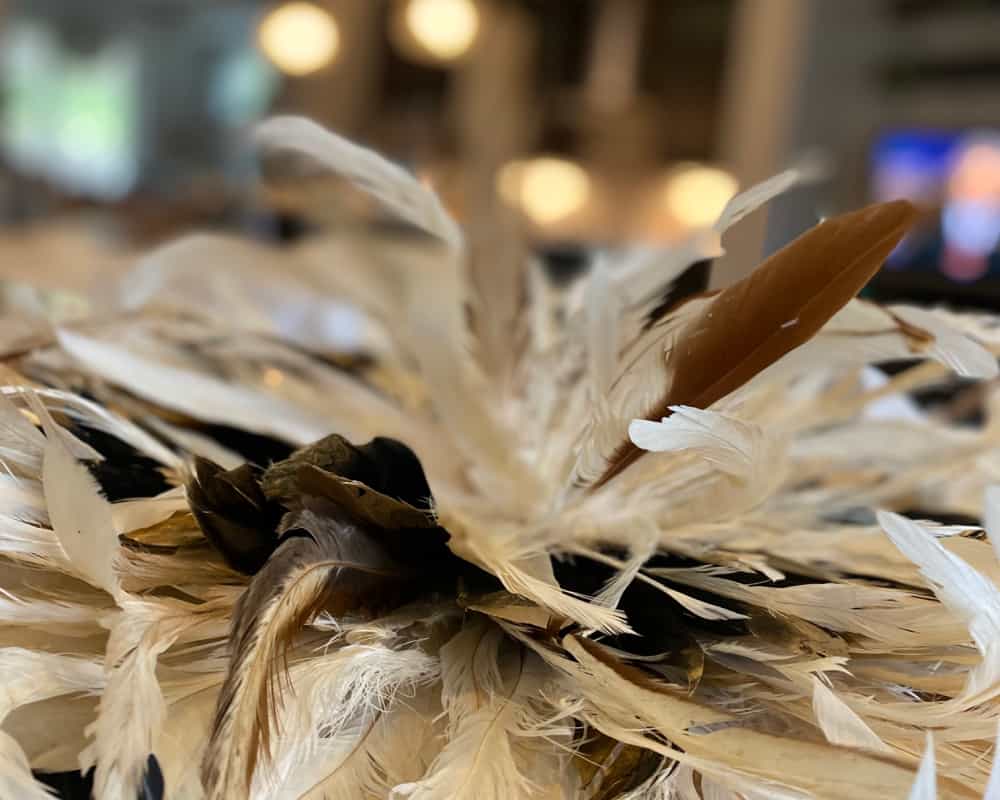 How to make beautiful paper feather, Easy to make artificial Feather