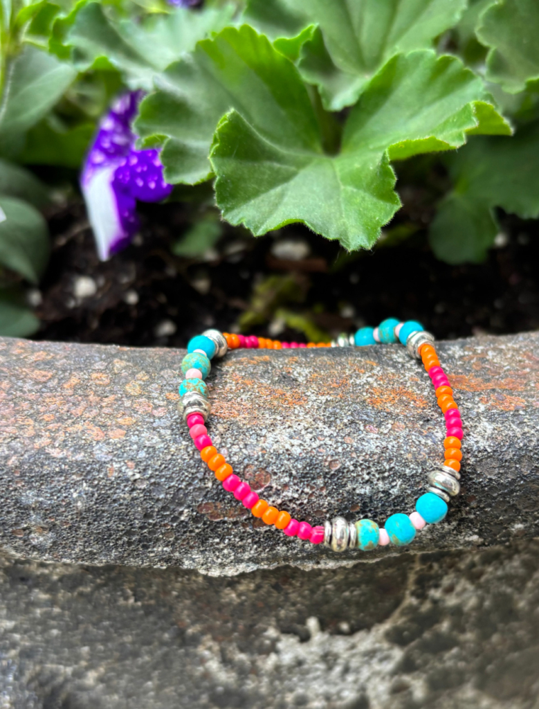 beaded stretch bracelet 